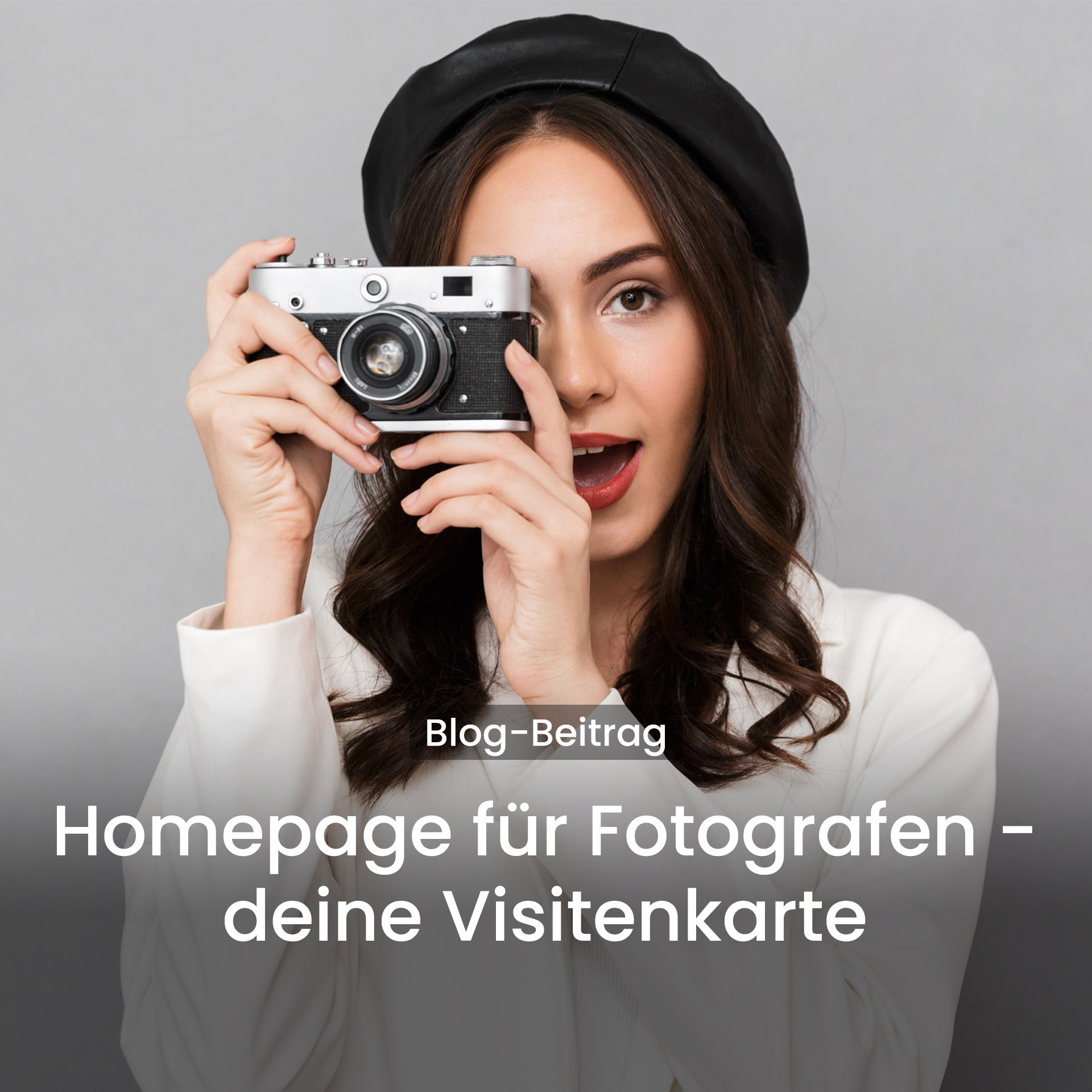 Homepage für Fotografen - deine Visitenkarte und hochwertige Fotogalerie
